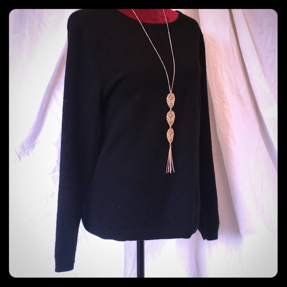 100% Cashmere Talbots Crewneck Sweater